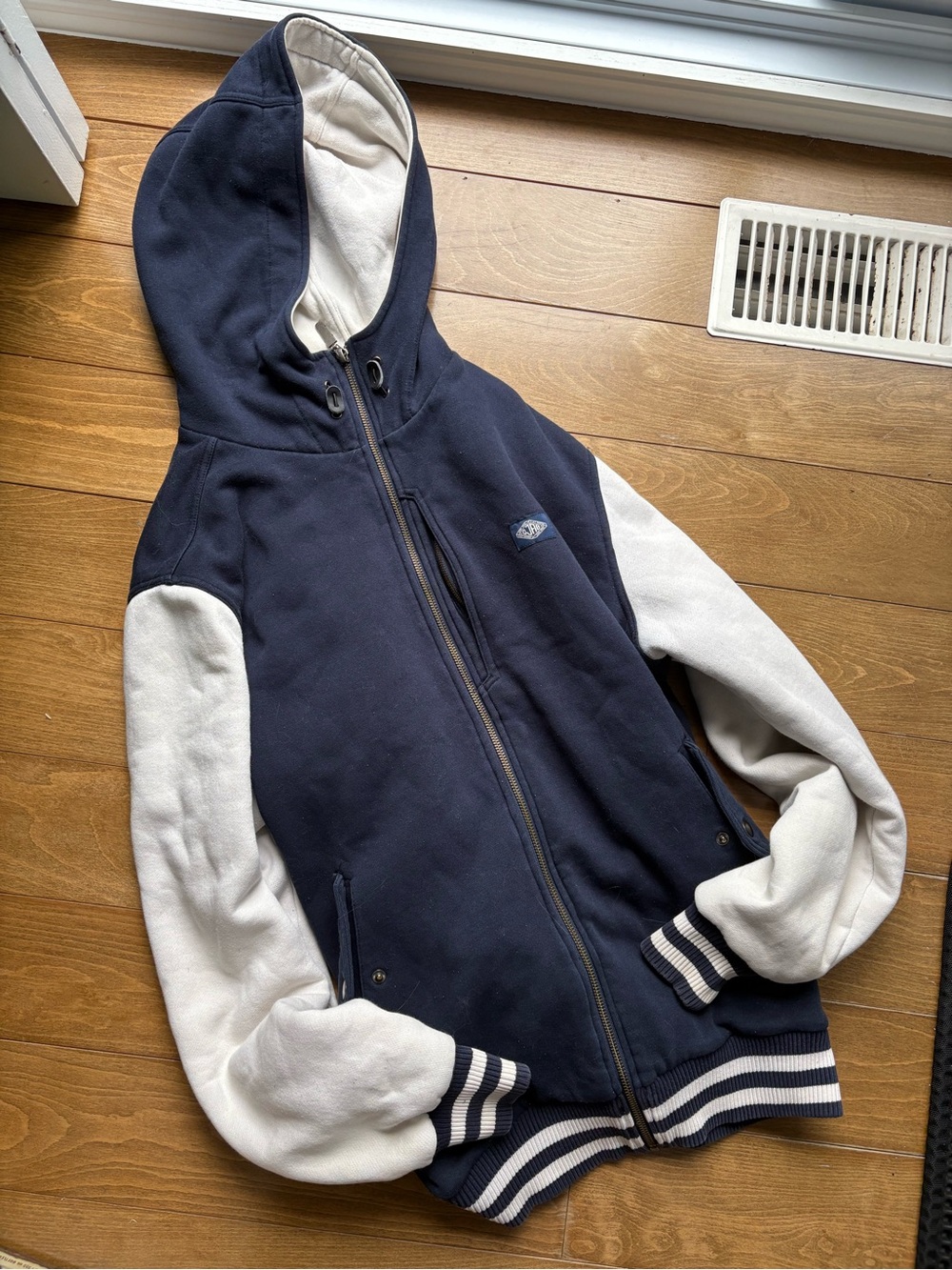 DJAB oversized zip up hoodie